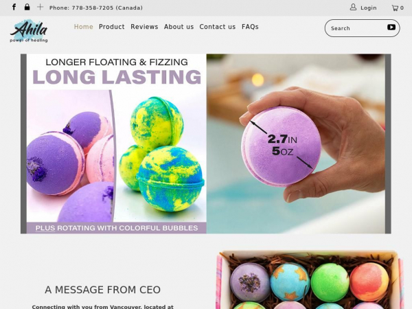 ahilapowerofhealing.com