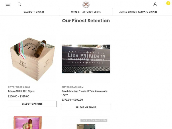 cityofcigars.com