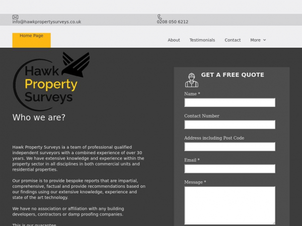 hawkpropertysurveys.co.uk