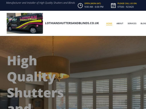 lothianshuttersandblinds.co.uk