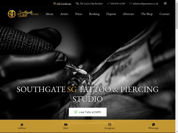 southgatetattoo.co.uk